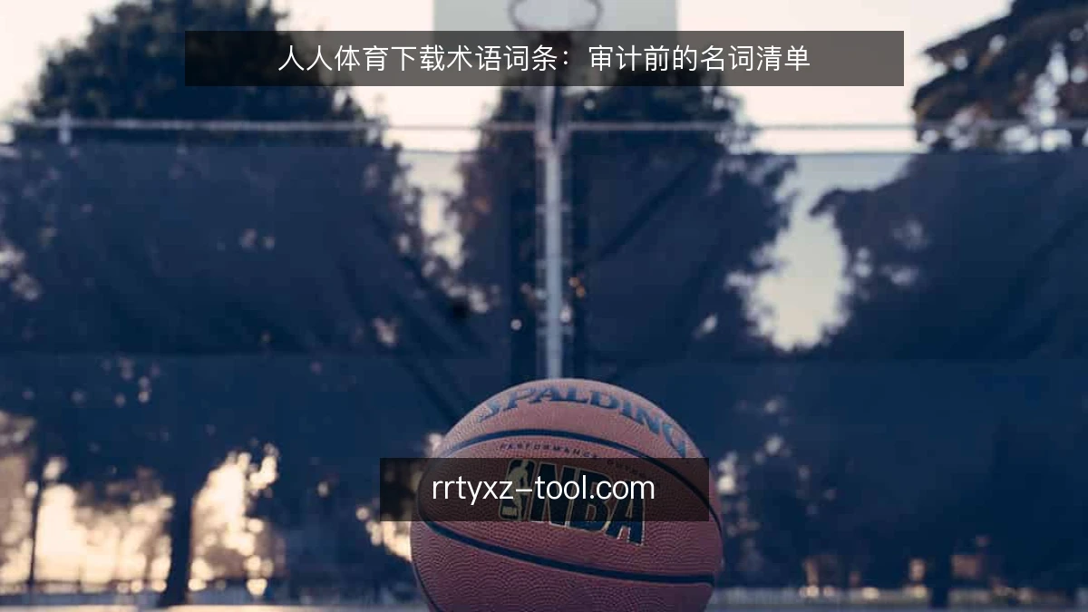 人人体育下载术语词条:审计前的名词清单